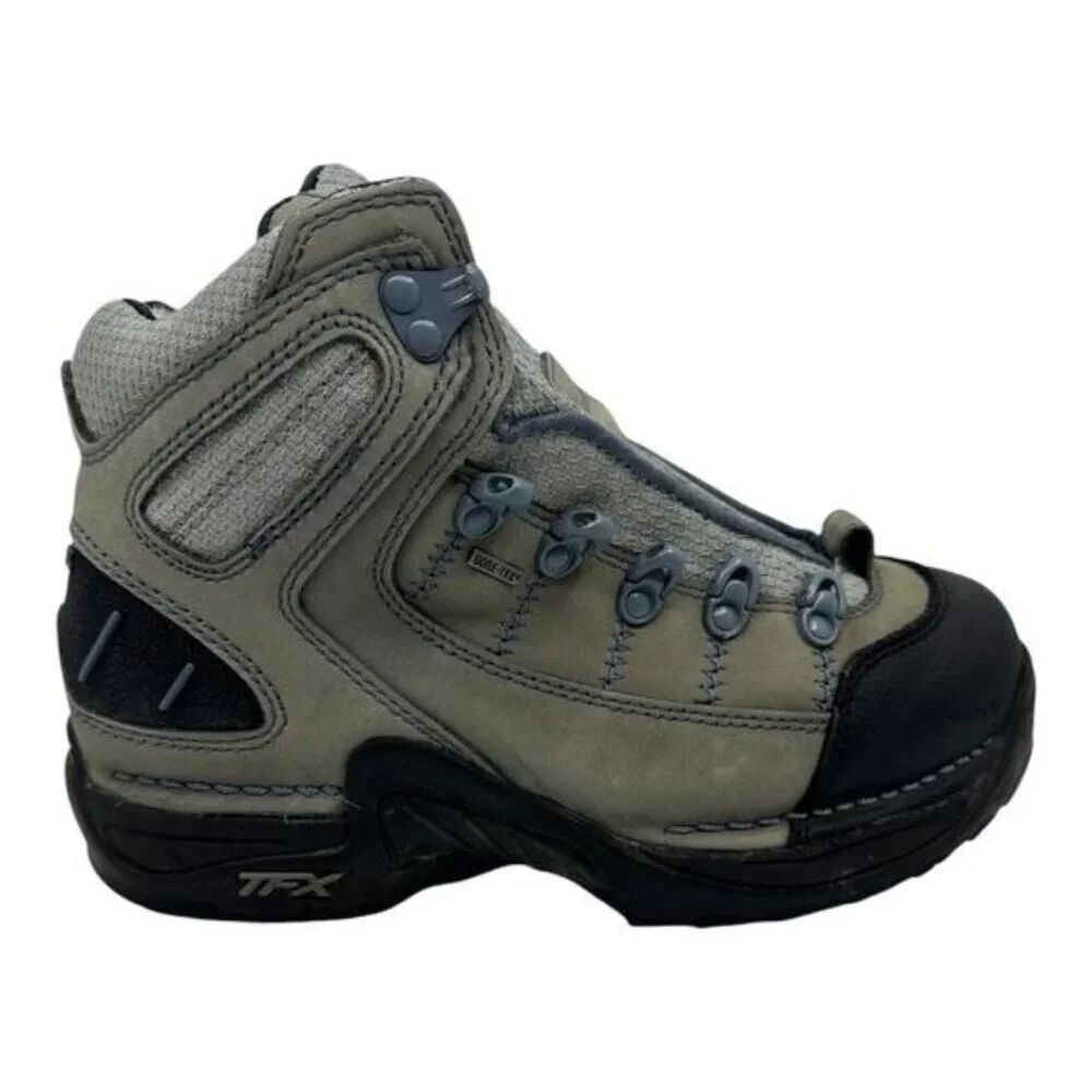 Danner Women's  US Sz. 7.0 453 GTX Blue/Grey Lace Up Hiking Boots Preowned 45385